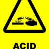 Caution Acid