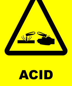 Caution Acid