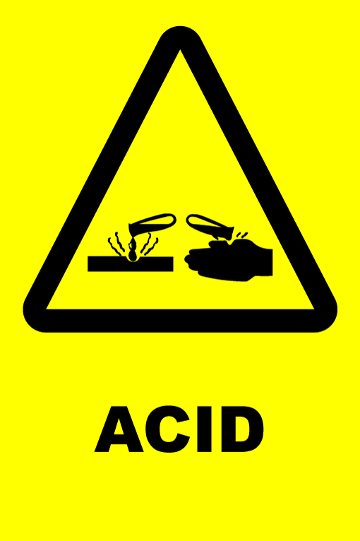 Caution Acid