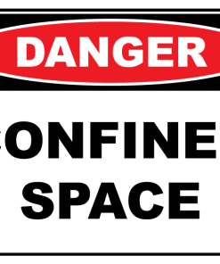 Danger CONFINED SPACE