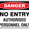 Danger No Entry
