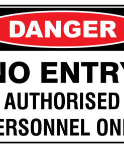 Danger No Entry