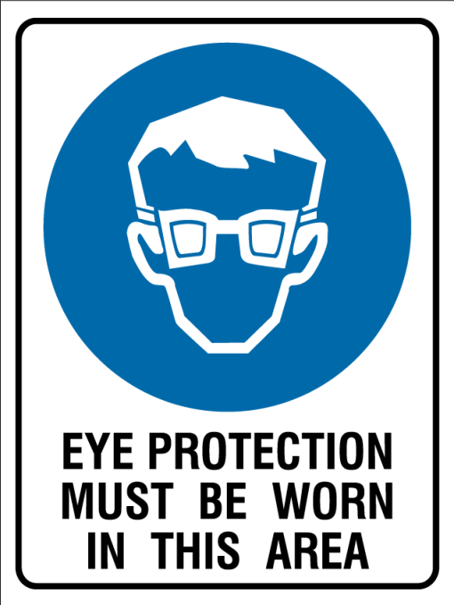 Mandatory Eye Protection