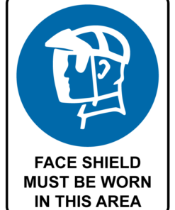 Mandatory Face Shield