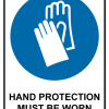 Mandatory Hand Protection