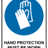 Mandatory Hand Protection