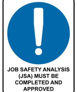 Mandatory Job Safety Analysis