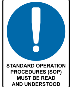 Mandatory Standard Operation Procedures