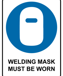 Mandatory Welding Mask