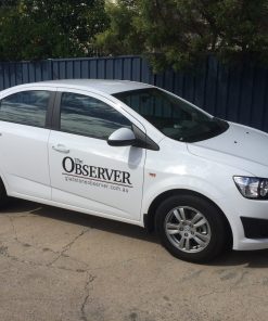 The Gladstone Observer - Vehicle Decals 2