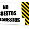 No Asbestos Present Sticker