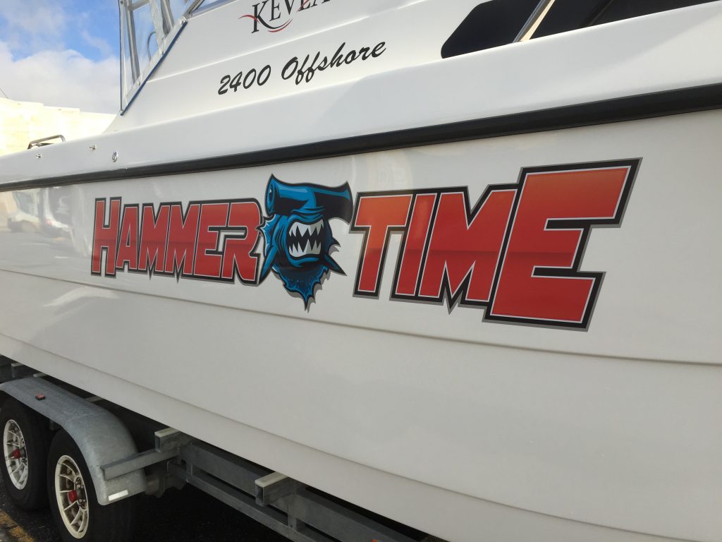 Hammer time decal