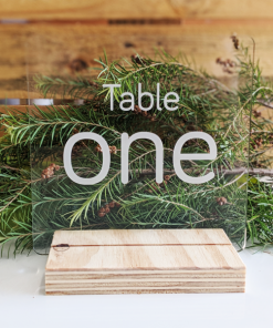 Square table number