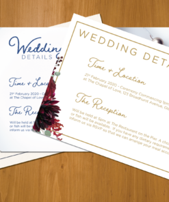 information card pack