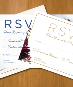 RSVP cards