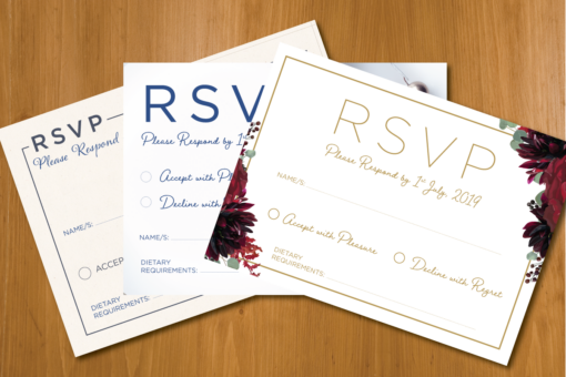 RSVP cards