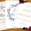 wedding invitation pack