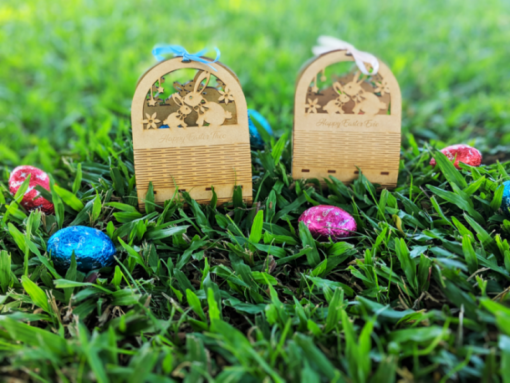 Personalised easter basket