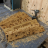 recycled timber signs