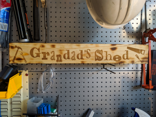 Grandads shed