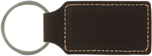 Personalised leather keyring - Image 3