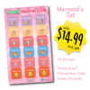 Themed square stickers