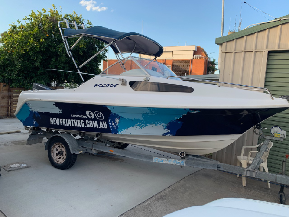 Newprint HRG Boat Wrap