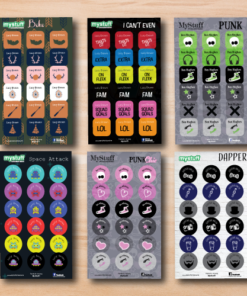 Middle school stickers packs