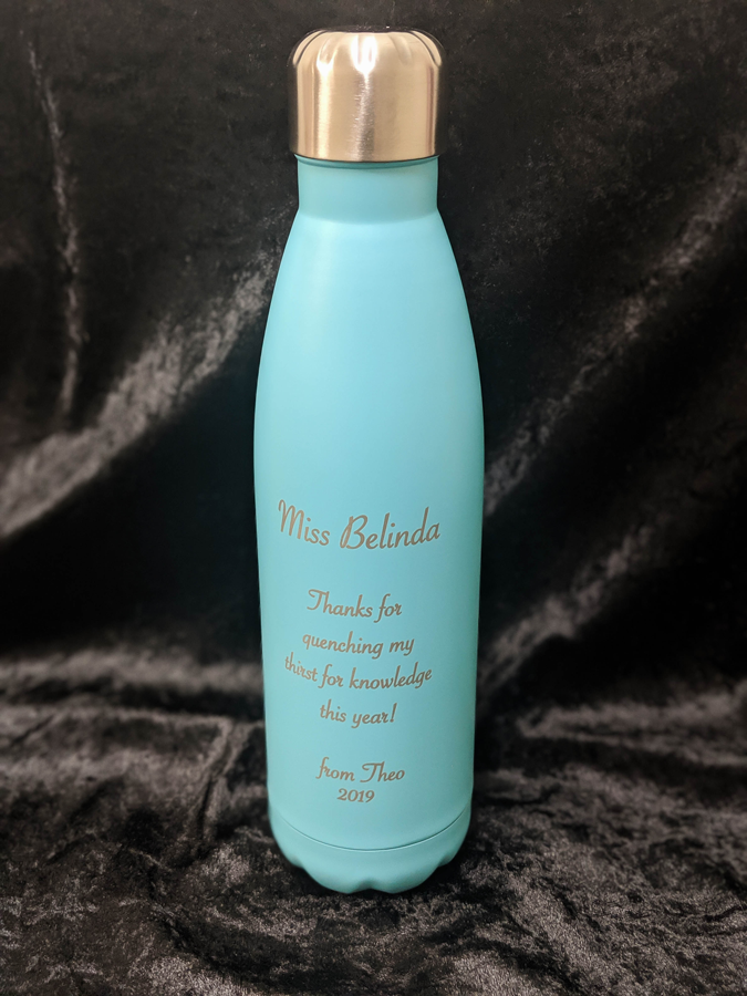 stainless steel water bottle