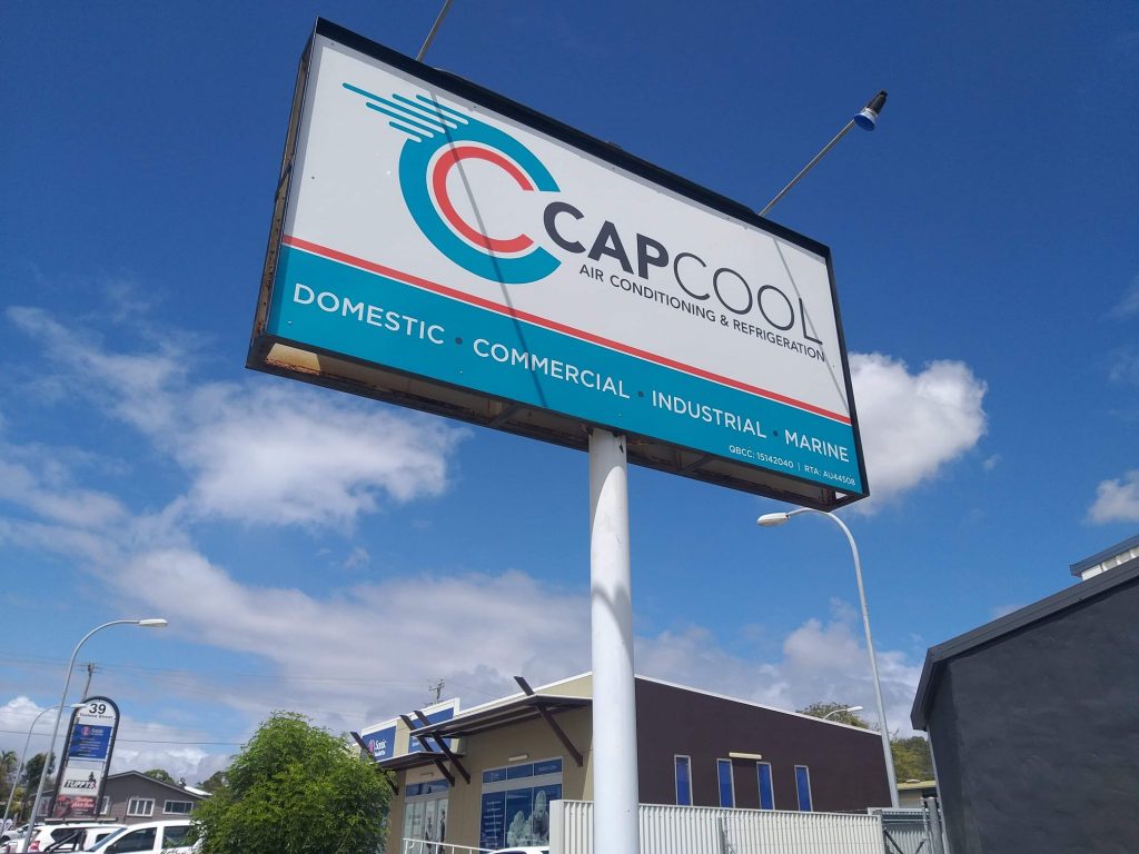Capcool sign