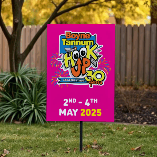 Boyne Tannum Hookup Corflute Signs