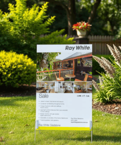 Real Estate Corflute Sign